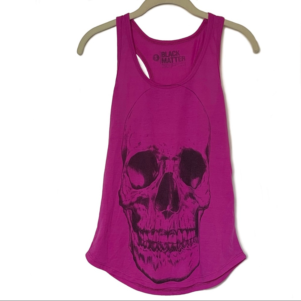 Black Matter~ Skull Print Tank Top